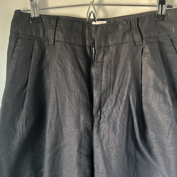 GAP 365 High Rise Linen-Cotton Trousers - Picture 6 of 10